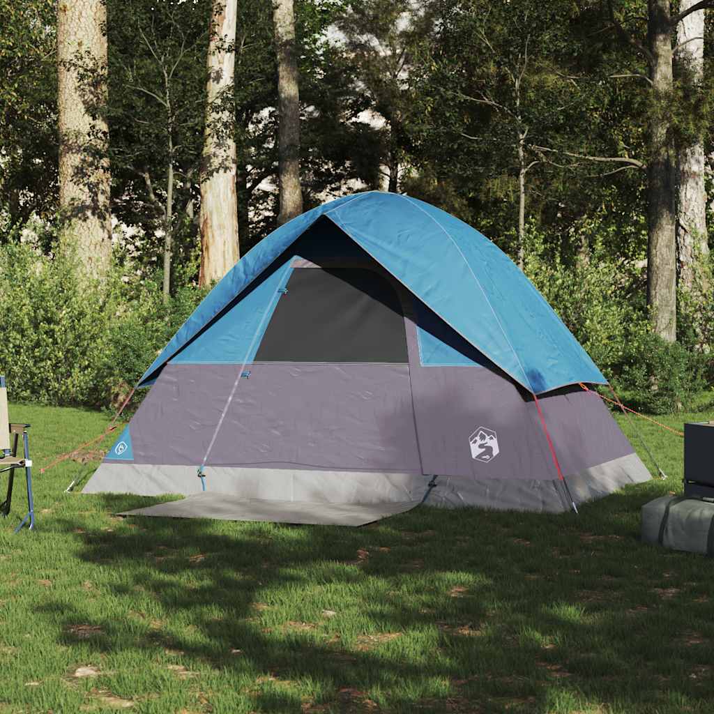 Vidaxl Dome Tenda Blu impermeabile per 2 persone