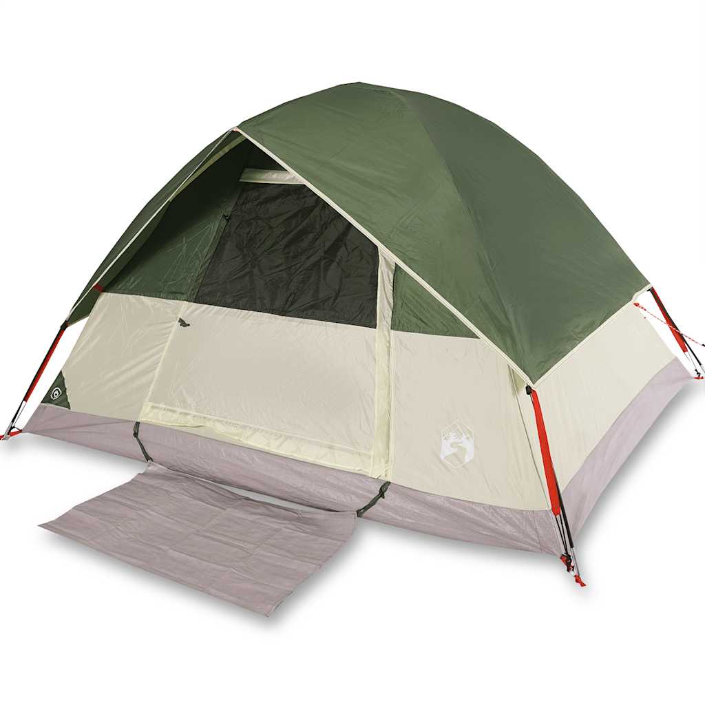 Vidaxl Dome Tenda 3 persone Green impermeabile