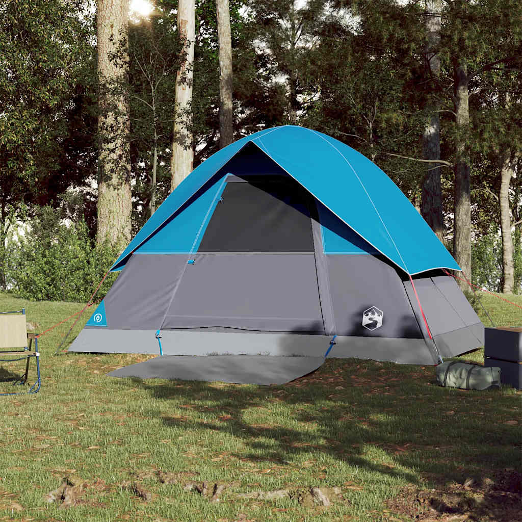 Vidaxl Dome Tent 3-osobowy wodoodporny niebieski