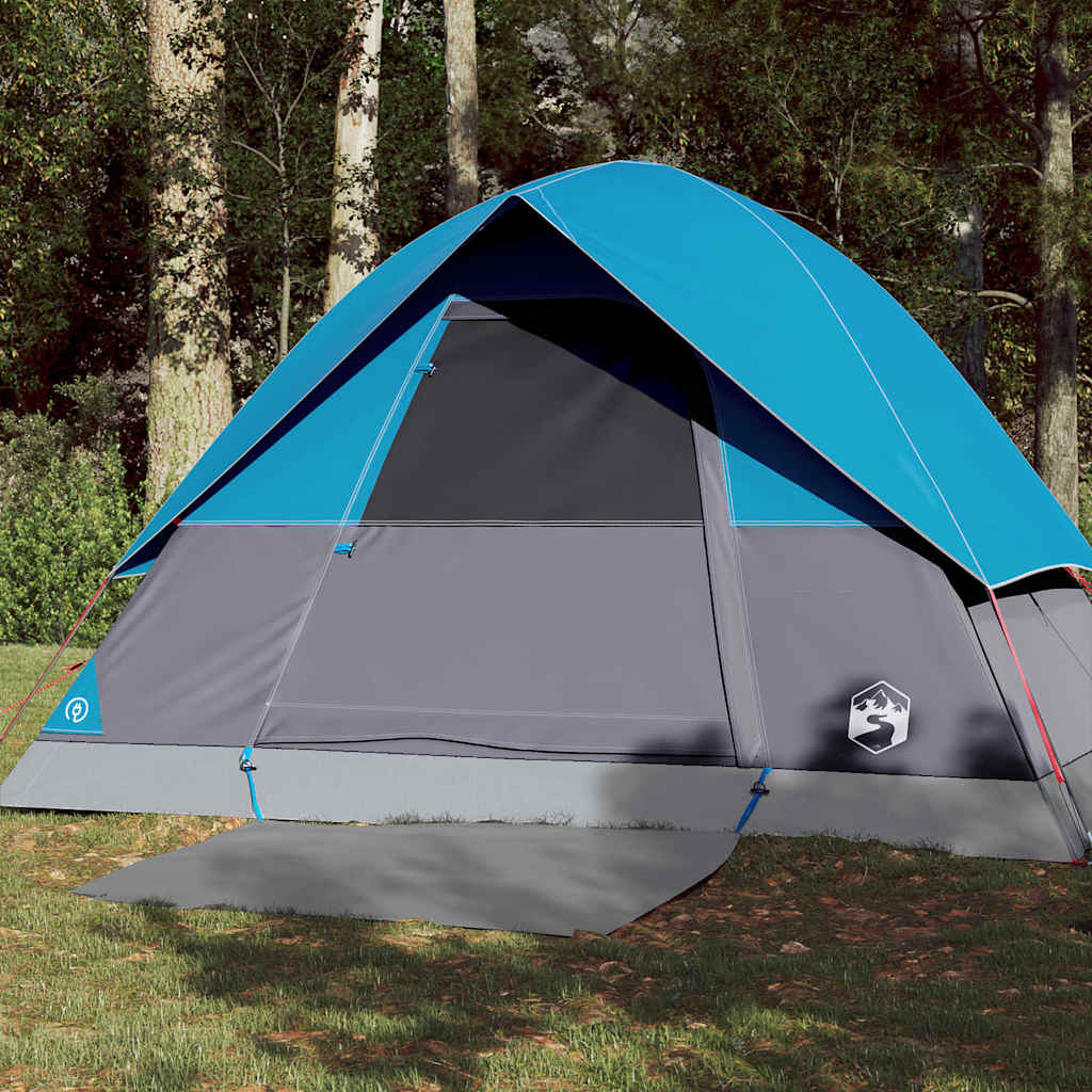 Vidaxl Dome Tent 3-osobowy wodoodporny niebieski