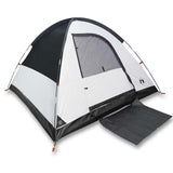 Vidaxl Dome Tent de 3 personas impermeabilizando tela blanca