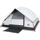 Vidaxl Dome Stan 6-Person Waterproofing Prach bílý