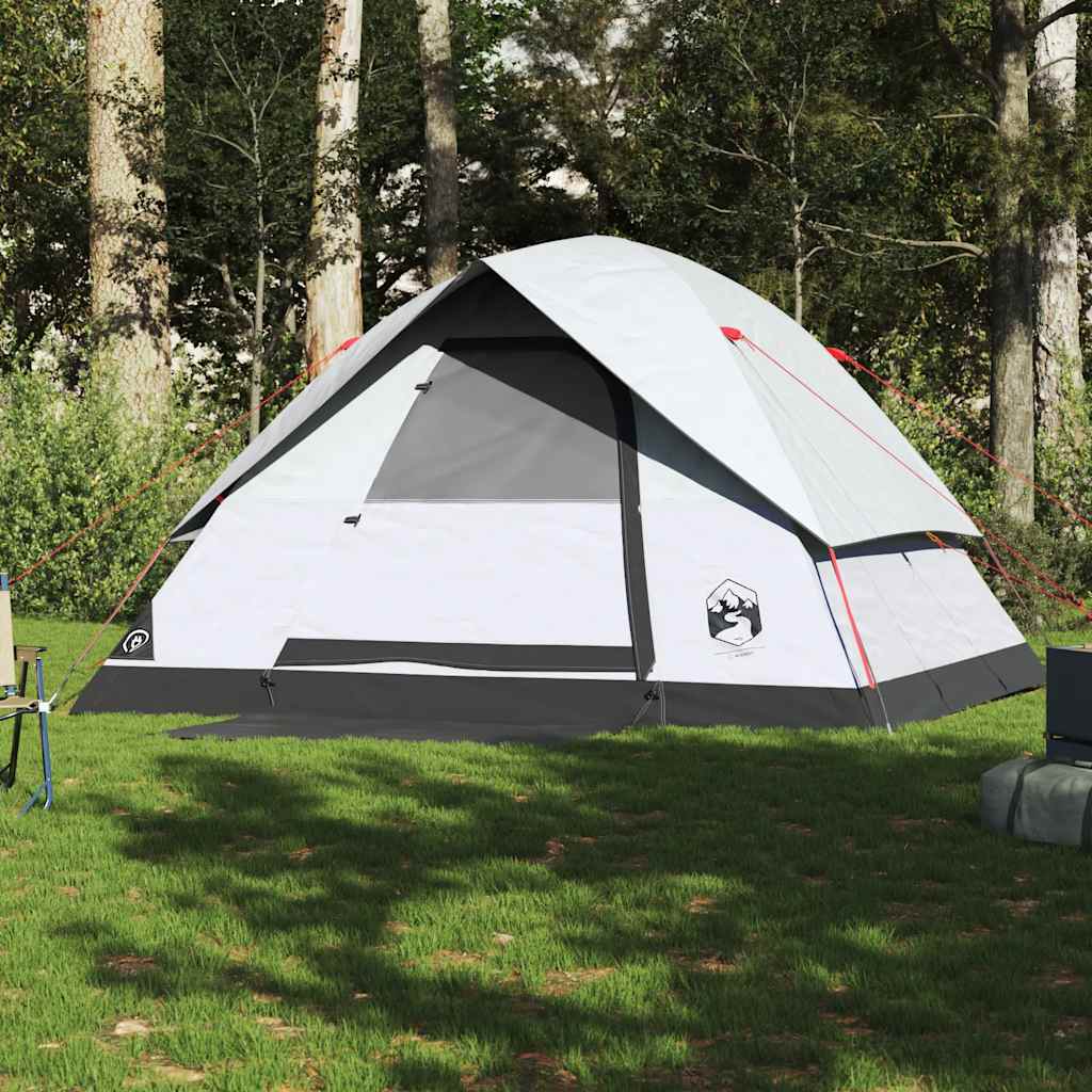 Vidaxl Dome Tent 6-osobowy wodoodporny kurz biały