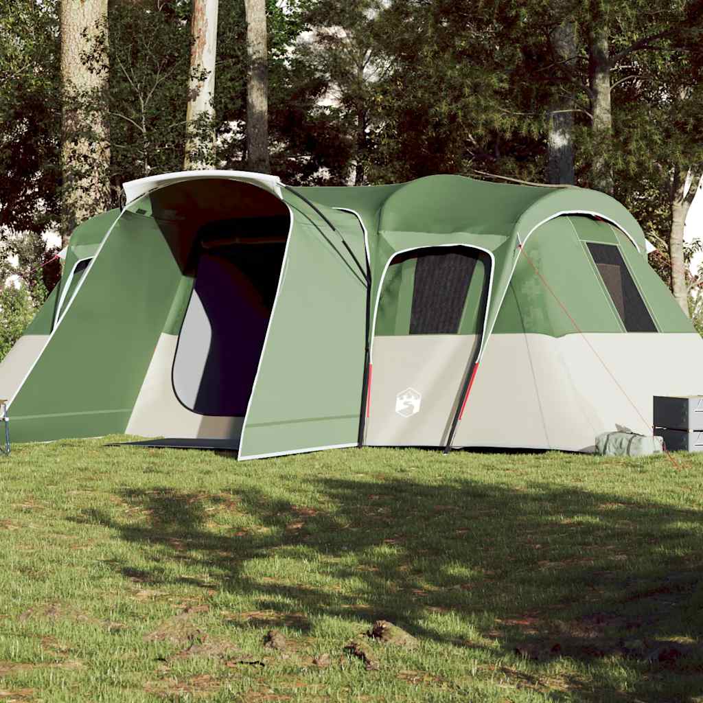 Vidaxl Tung Tent de 16 personas Green impermeable