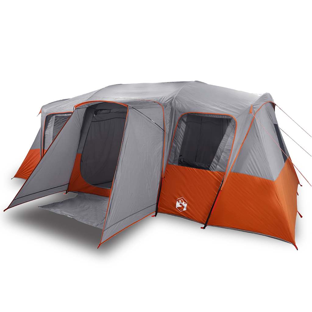 Vidaxl Tunnel tent 16-person waterproof gray