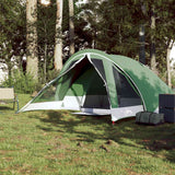 Vidaxl Tent 4-person waterproof green