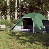 Vidaxl Dome Tent Green impermeabile per 4 persone