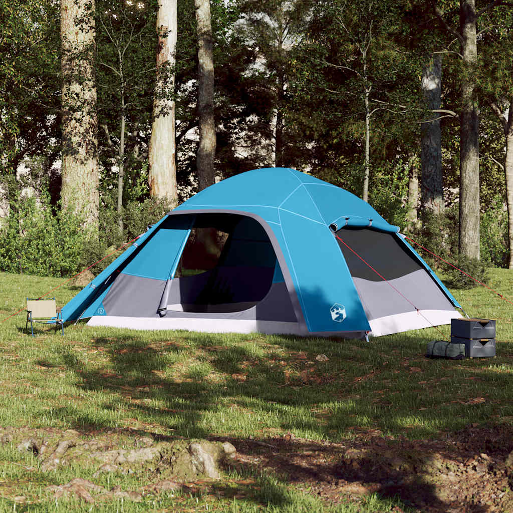 Vidaxl Dome Tent 6-osobowy wodoodporny niebieski