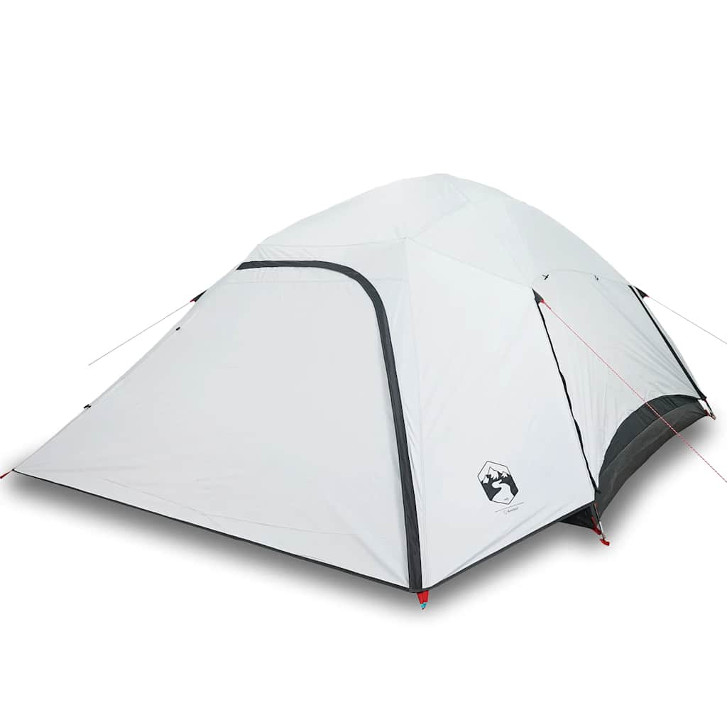 Vidaxl Dome Tenda Bianco di polvere impermeabile per 6 persone