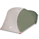 Vidaxl Dome Stan 4-Person Waterproof Green