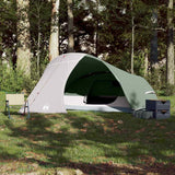 Vidaxl dome tente 4 personnes étanche verte