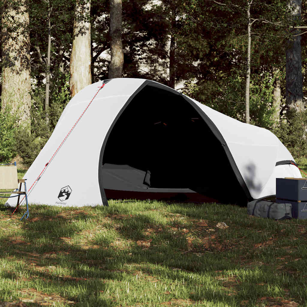 Vidaxl Dome tent 4-person Waterproof Damning Fabric White