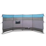 Vidaxl Windschutzscheibe Camping wasserdicht 366x152x152 cm Blau