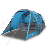 VidaXL Tunneltent 4-persoons waterdicht blauw