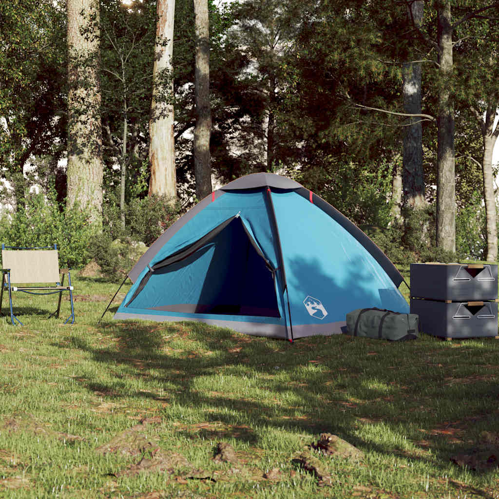 Vidaxl Dome Zelt 2-Personen wasserdicht blau