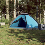 Vidaxl Dome Tenda Blu impermeabile per 4 persone