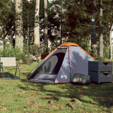 Vidaxl Dome tent 2-person waterproof gray and orange