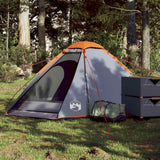 Vidaxl Dome Tent de 2 personas a prueba de agua y naranja