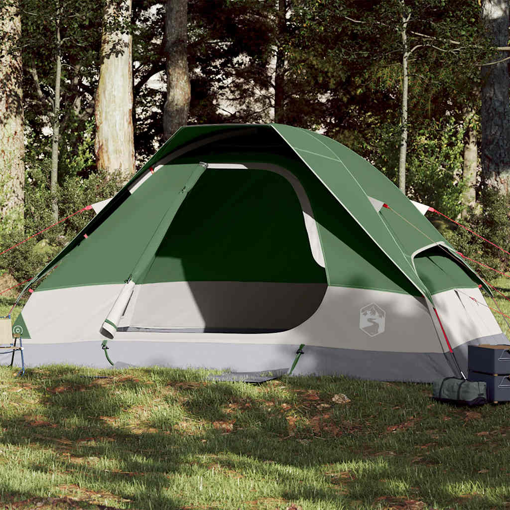 Vidaxl Dome Tenda Waterproof Green di 2 persone