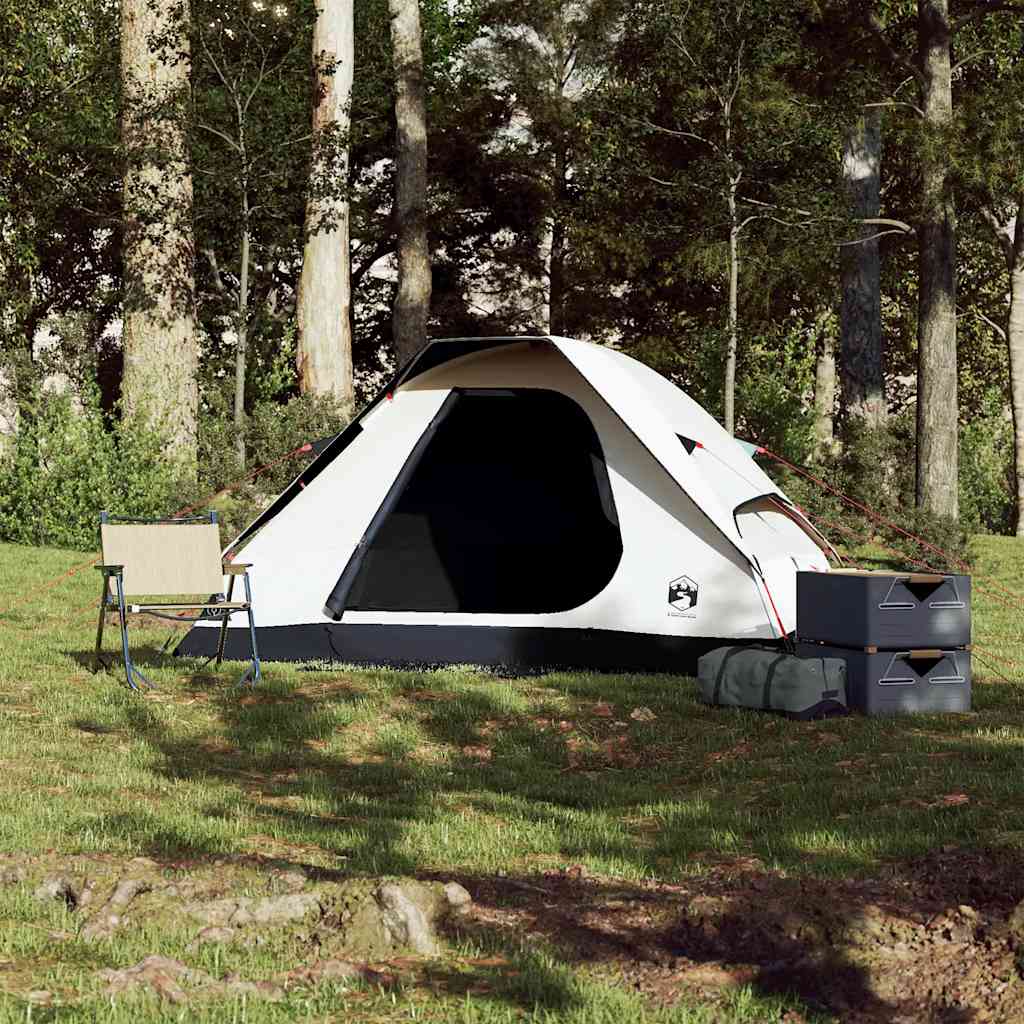 Vidaxl Dome Stan 2-Person Waterproofing tkanina bílá