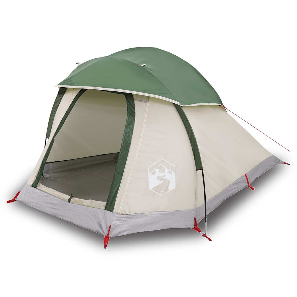 Vidaxl Dome Tenda 1 persona impermeabile verde