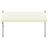 Vidaxl Lagiel verlängeren 350x150 cm Stoff a Stol Creme -Colored