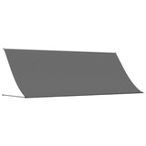 VidaXL Laifel Extendable 400x150 cm fabric and steel anthracite -colored