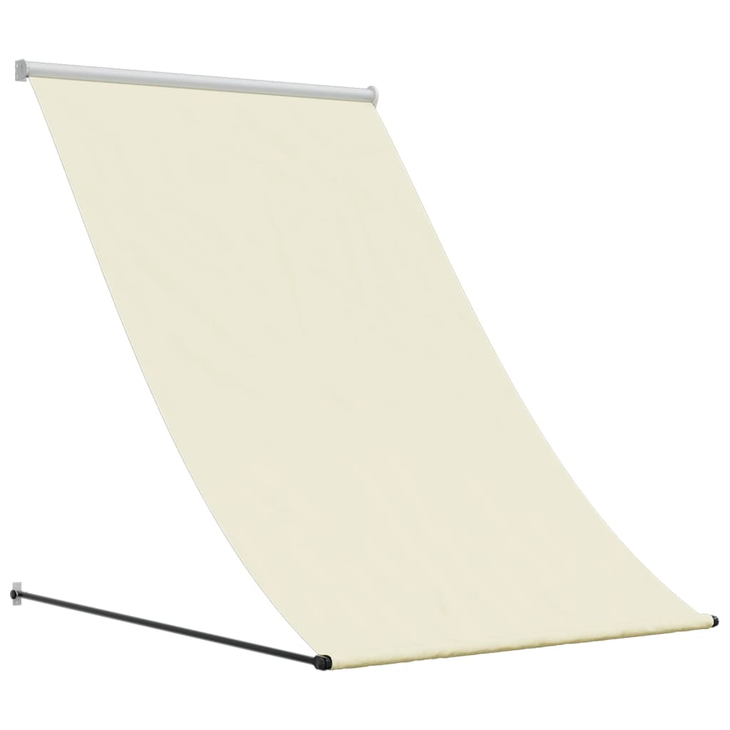 VidaXL Laifel Extendable 150x150 cm fabric and steel cream -colored