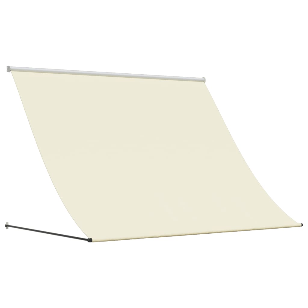 Vidaxl Luifel extends 200x150 cm fabric and steel cream -colored