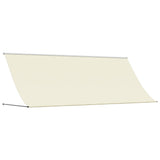 Vidaxl Laifel extensible 400x150 cm tissu et crème en acier -colore