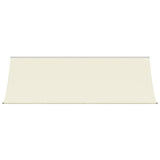 Vidaxl Laifel extensible 400x150 cm tissu et crème en acier -colore