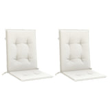 Coussins de chaise Vidaxl 2 pcs basses bas 100x50x4 cm de tissu mélangé