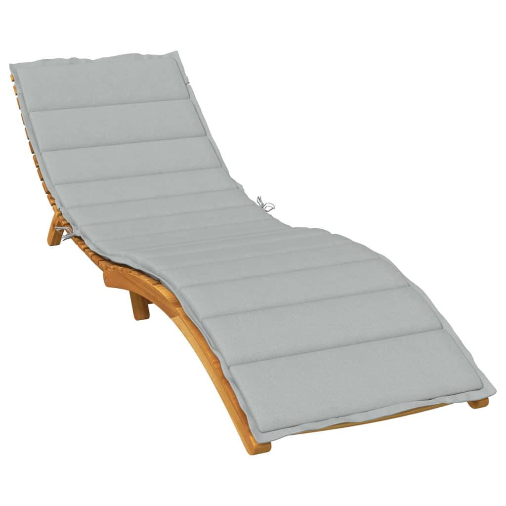 Vidaxl louner Këssen 200x50x4 cm Stoff gemëscht Liicht gro