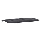 Vidaxl Garden Bench Cushion 100x50x7 CM Tyg Mixed Anthracite -färgad