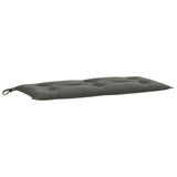 Vidaxl garden bench cushion 100x50x7 cm fabric mixed dark gray