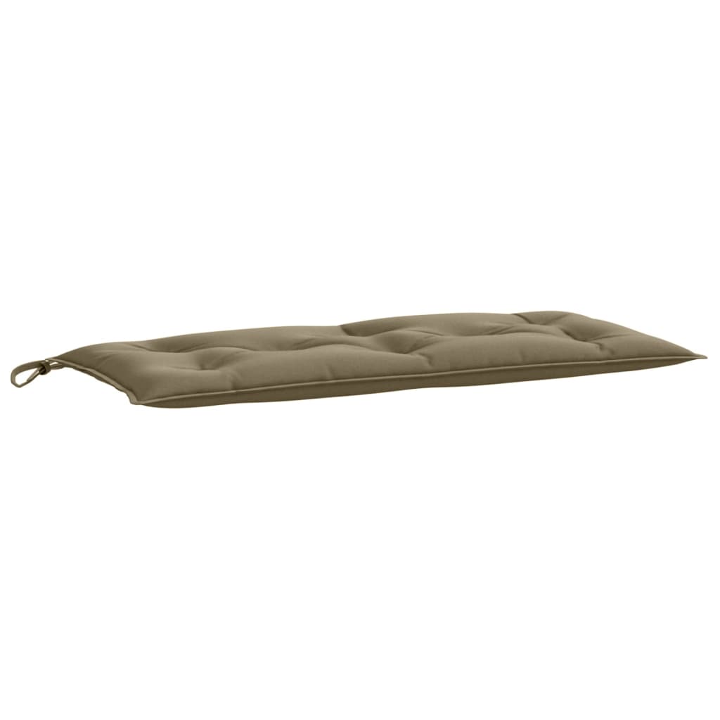 Vidaxl Garden Bench Cushion 100x50x7 cm stoff Mixed Taupe