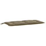 Vidaxl Garden Bench Cushion 100x50x7 CM Tyg Mixed Taupe