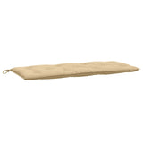 Vidaxl Garden bench cushion 120x50x7 cm fabric mixed beige