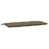 Vidaxl Garden Bench Poduszka 120x50x7 cm Mieszana taupe