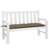 Vidaxl Garden Bench polštář 120x50x7 cm tkanina smíšená taupe