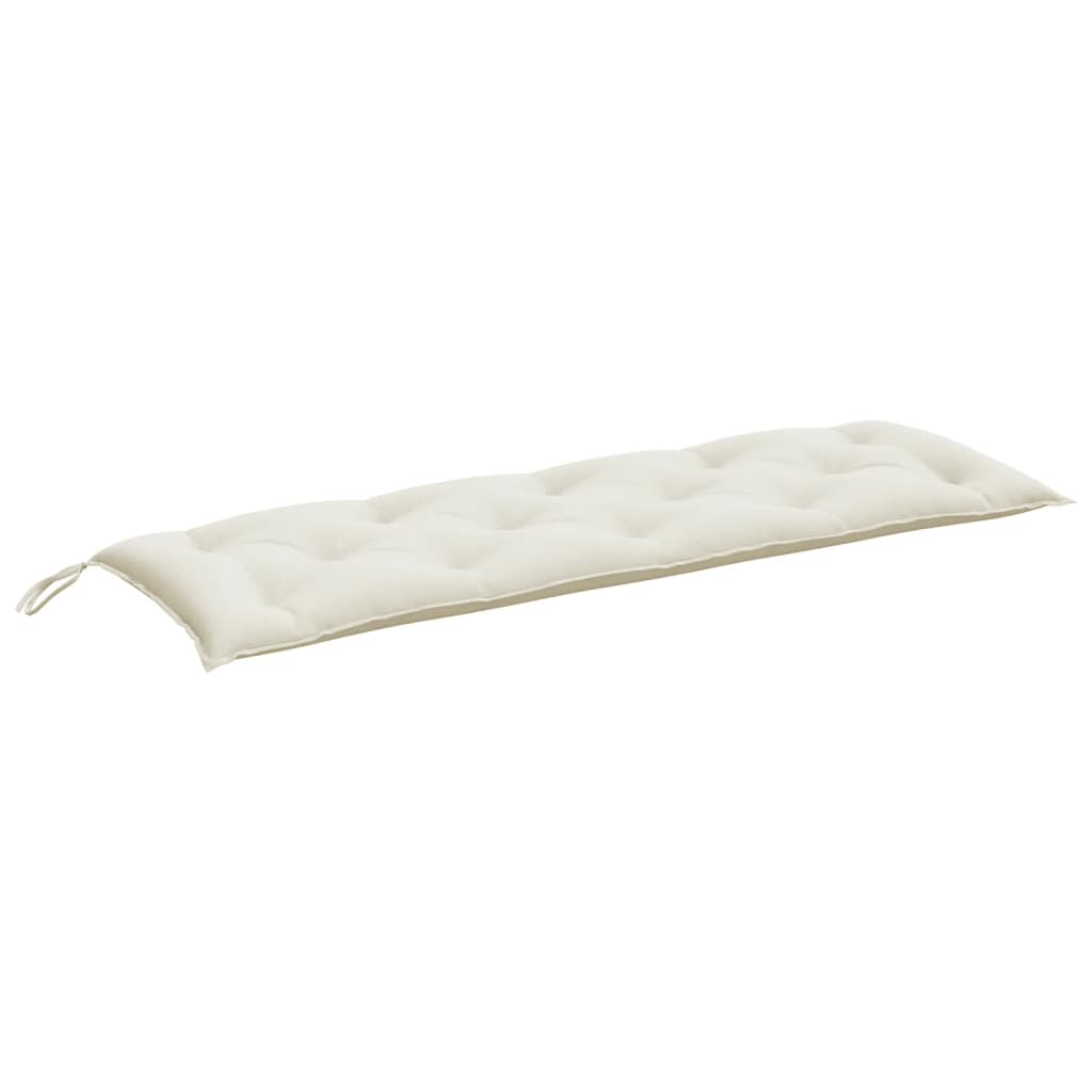 Vidaxl Garden Bench Cushion 150x50x7 CM Tyg Mixed Cream -Colored