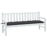 Vidaxl Garden Bench poduszka 180x50x7 cm Mieszana antracytowa antracyt