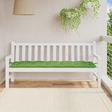 Vidaxl Garden Bench polštář 180x50x7 cm tkanina smíšená zelená