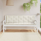 Vidaxl Garden Bench Cushions 2 PCS 180x50x7 cm in tessuto misto, colorato