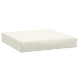 Vidaxl Pallet cushion 60x60x10 cm Fabric mixed cream -colored