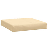 Vidaxl Pallet Cushion 60x60x10 cm Tyg Mixed Beige