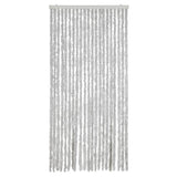 Vidaxl Fly curtain 90x200 cm Chenille Gray