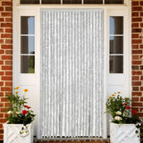 Vidaxl Fly curtain 90x200 cm Chenille Gray