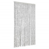 Vidaxl Fly Curtain 100x230 cm Chenille Gray