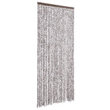 Vidaxl fléien Rido-100x200 cm Chenille Brown a Bige